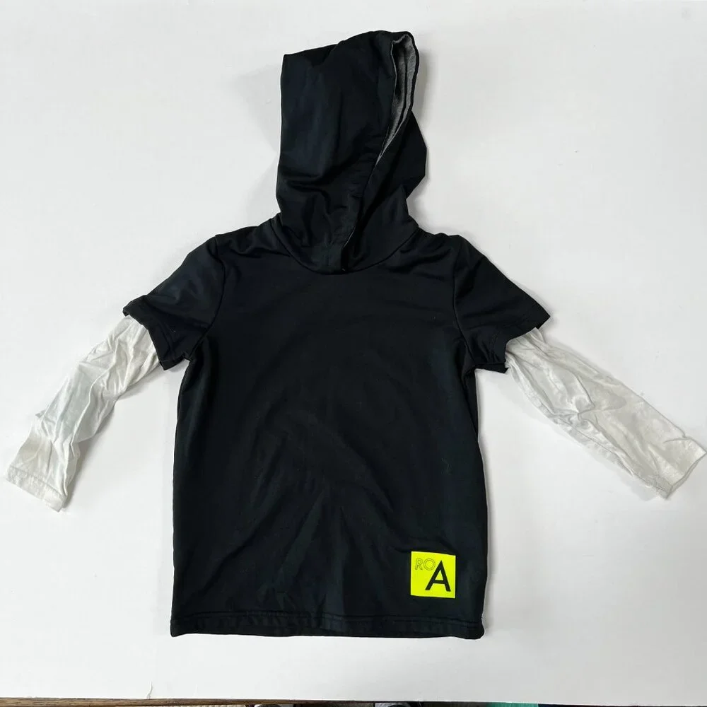 5 for $25✨ Rockets of Awesome Black Hooded Sweatshirt